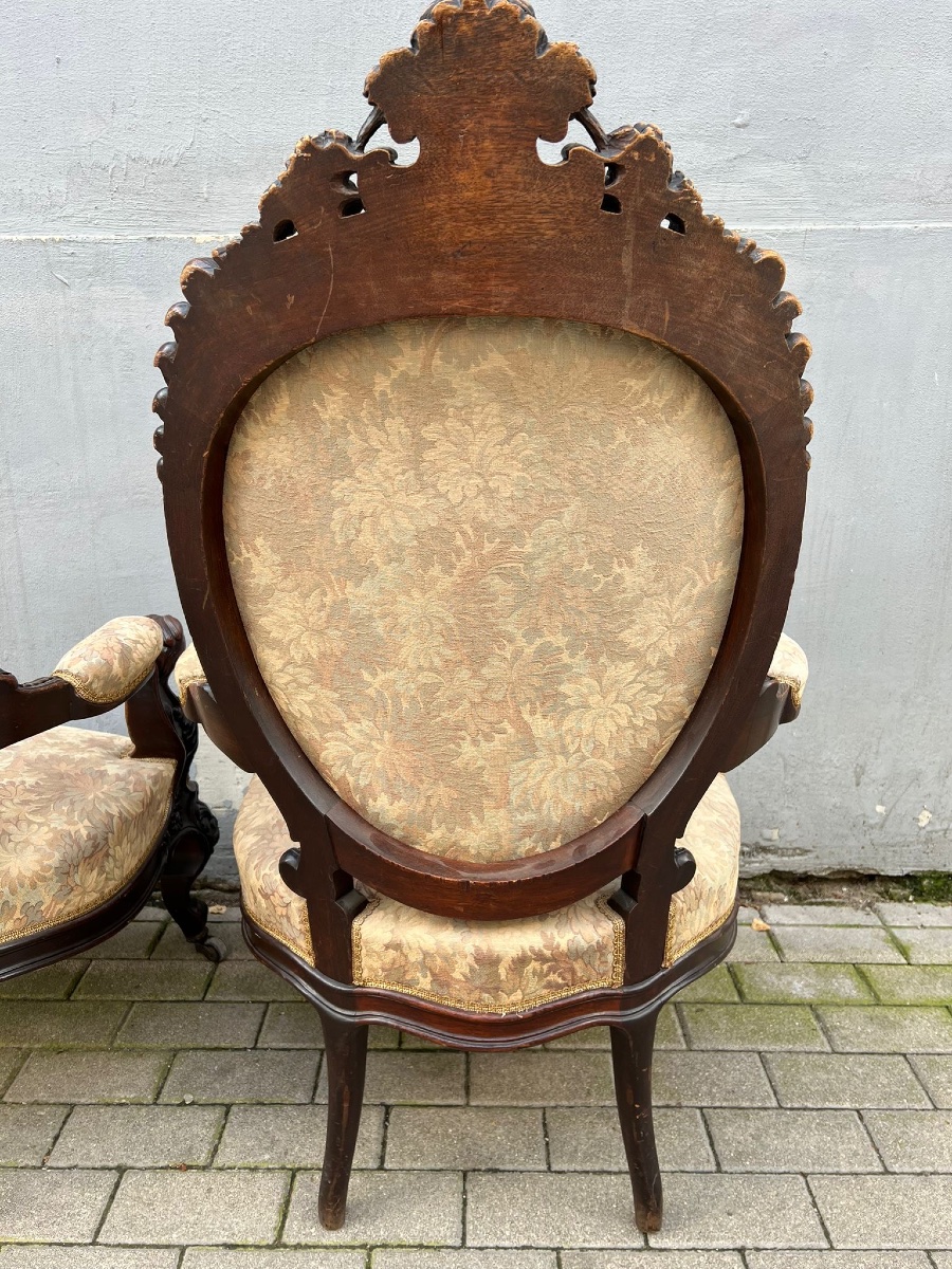  Paire de fauteuils. -photo-8