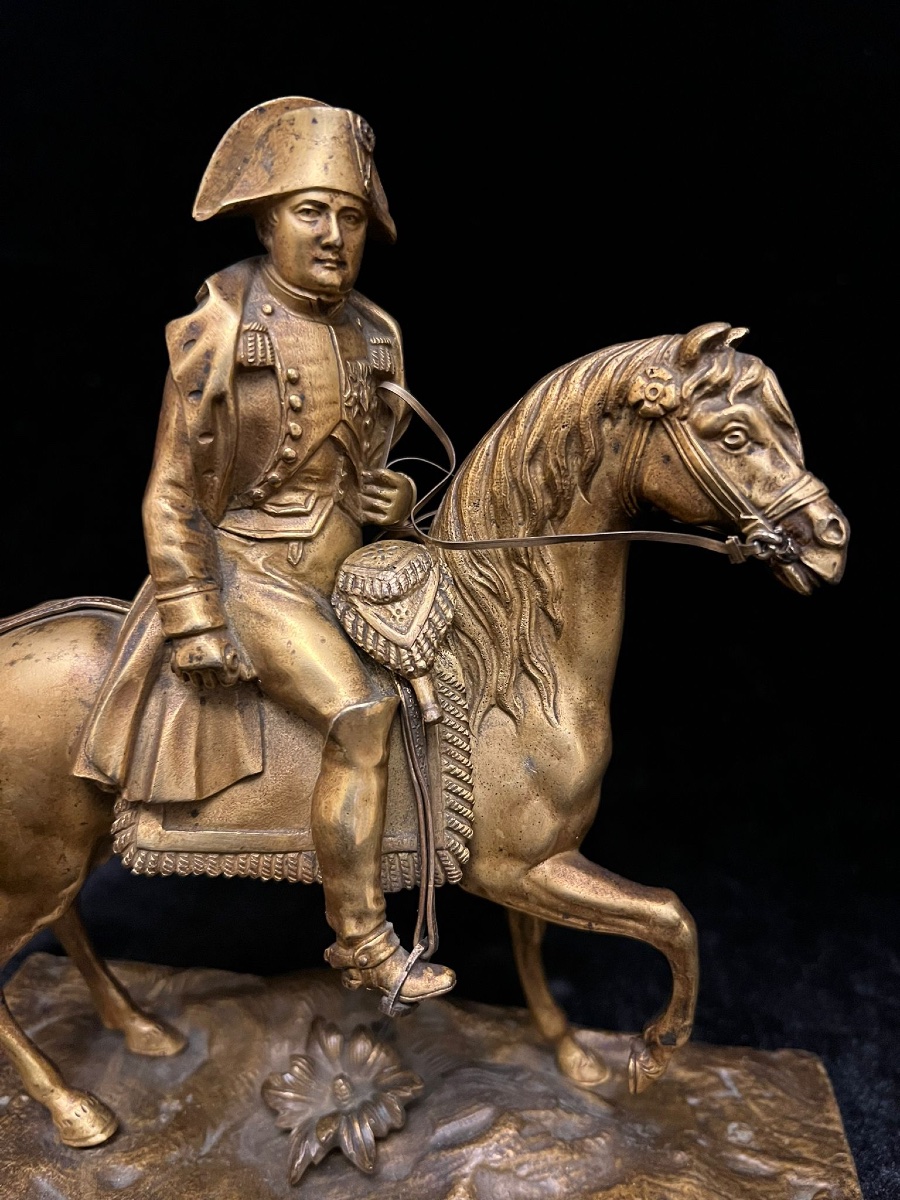 Napoleon à cheval, bronze-photo-2