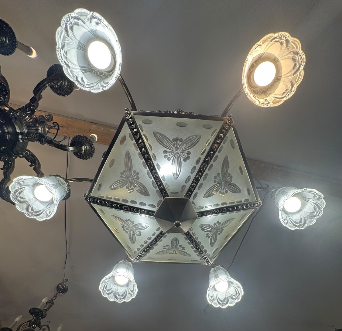Lustre Art Deco -photo-2