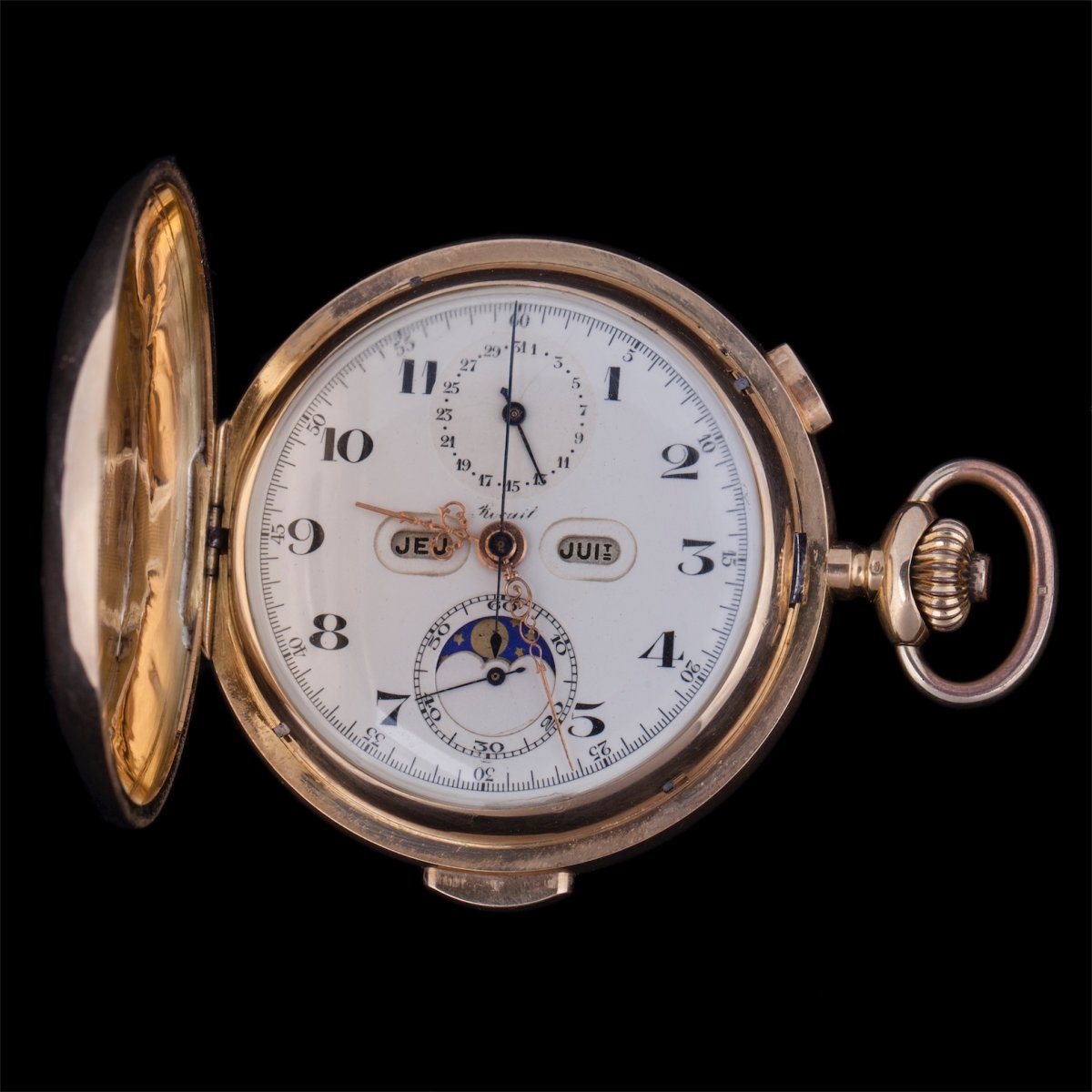 18k Gold Quarter Repeater With Chronograph
