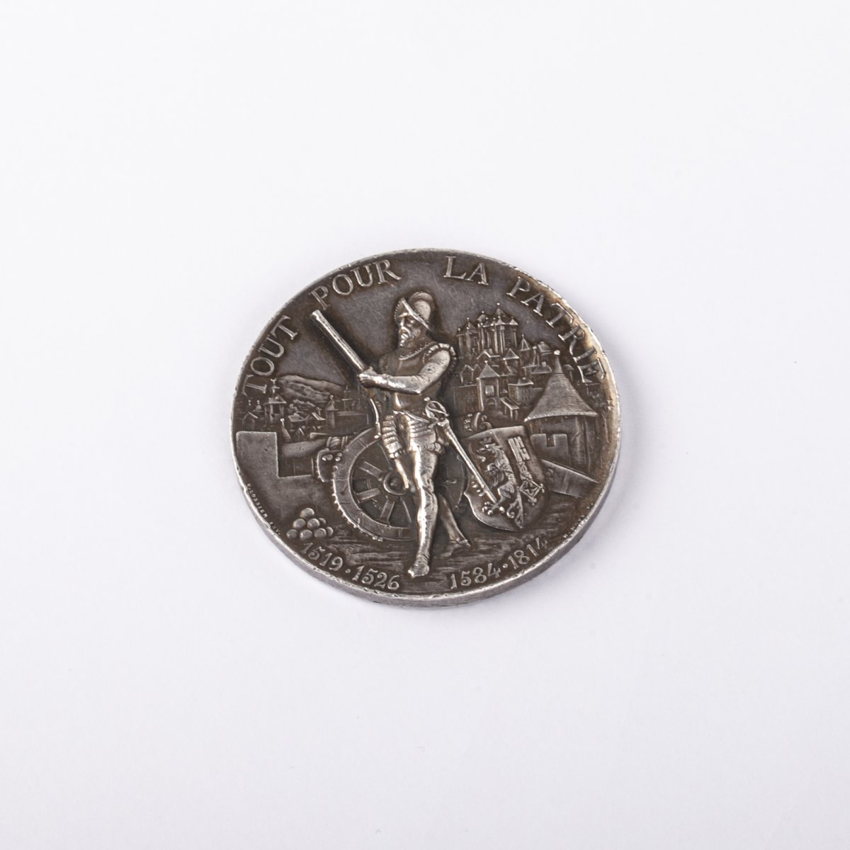 Geneva Silver Shooting Thaler Medal "Tout Pour La Patrie" 1887