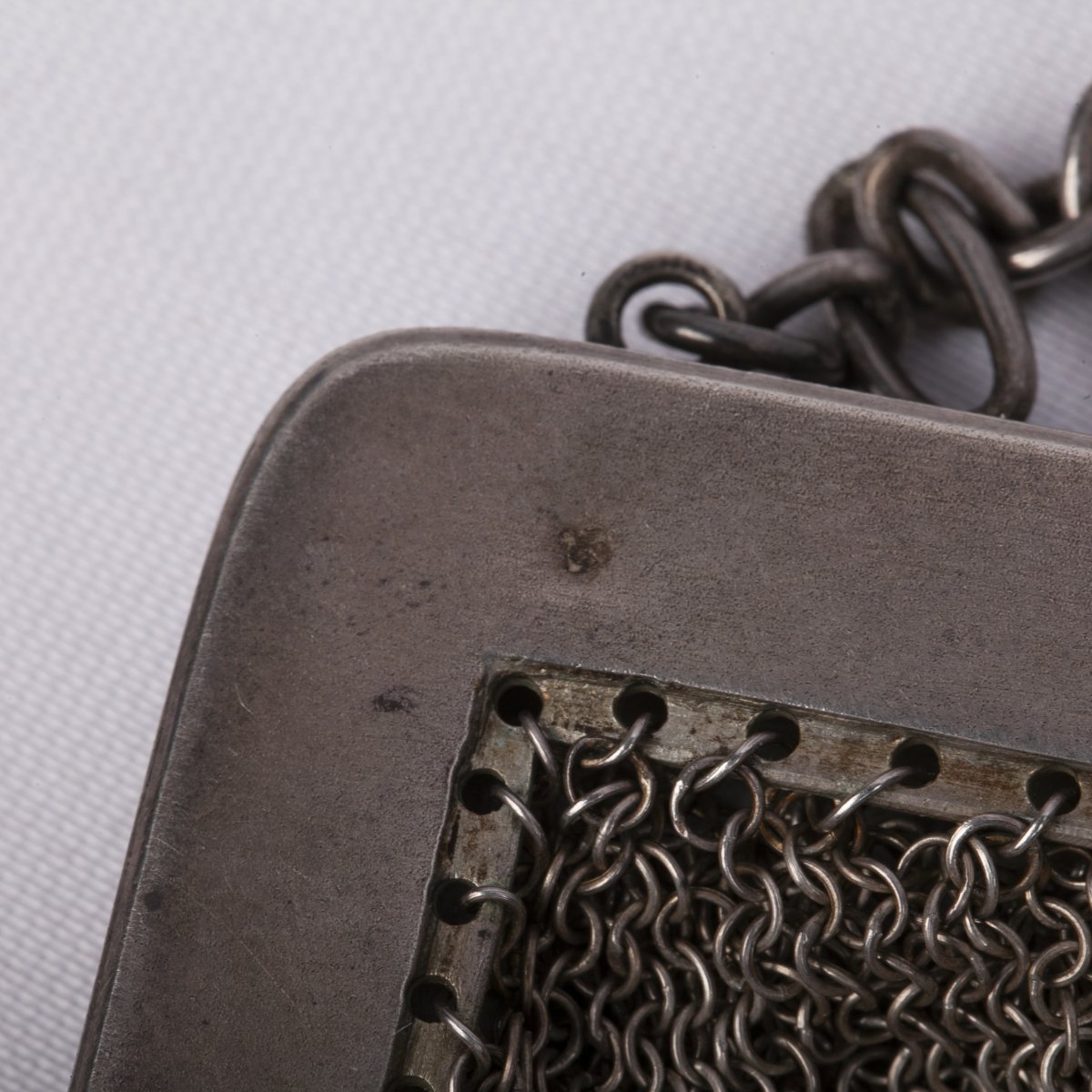  Sac De Dame Chatelaine Argent Russe-photo-3