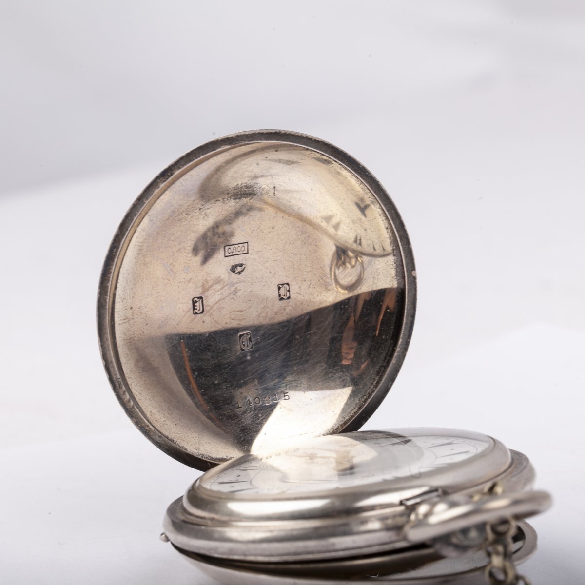 Turkish Silver Pocket Watch -photo-2