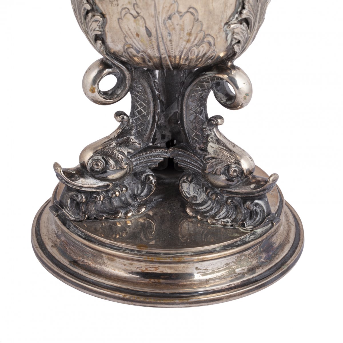 A Massive Silver Italian Goblet-photo-2
