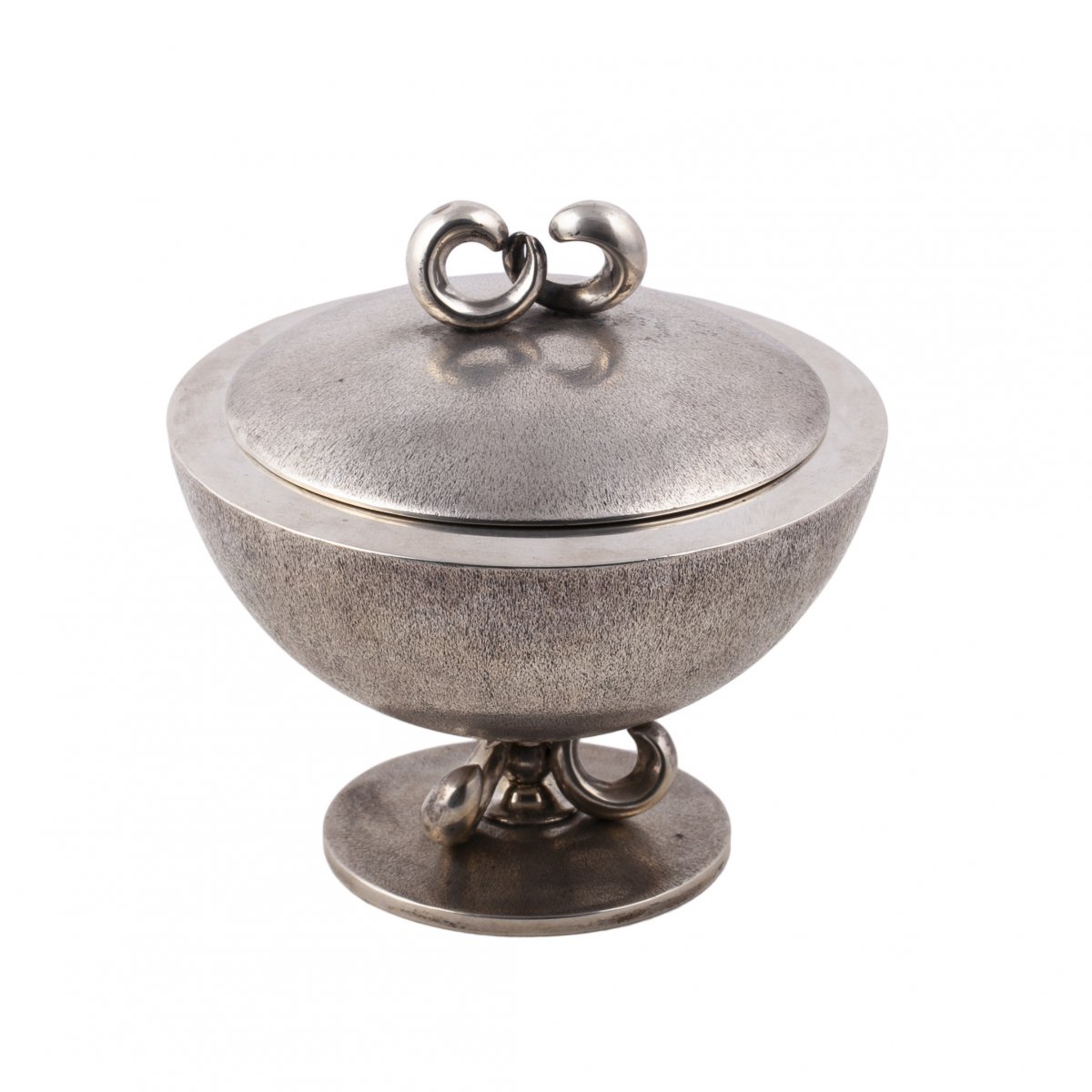 A Silver Sugar Bowl By Missiaglia