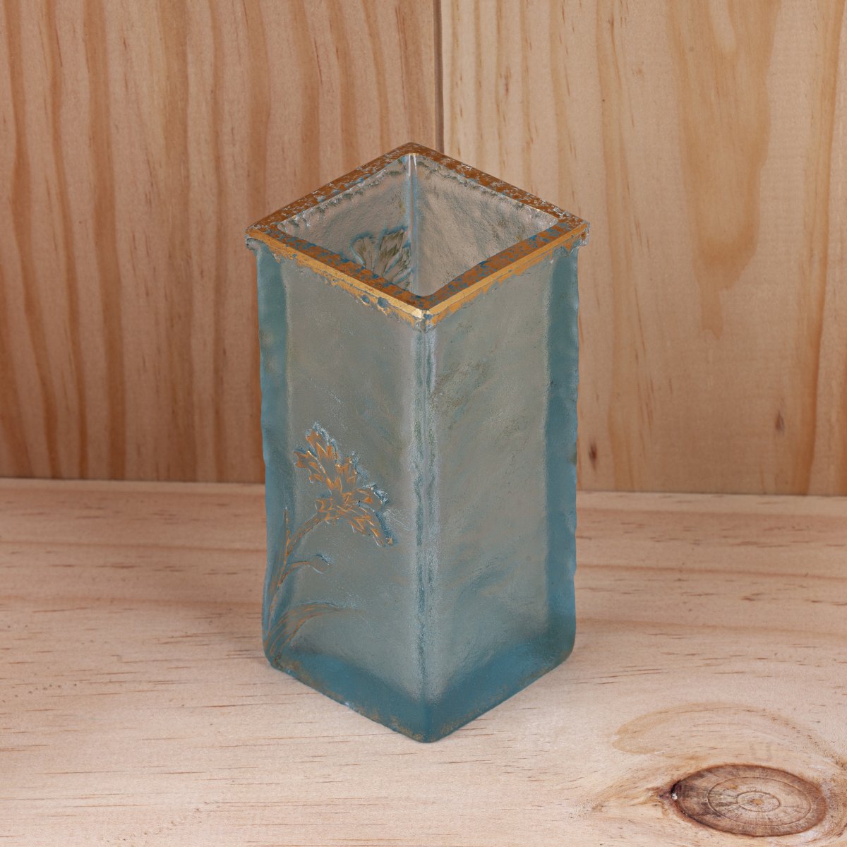 Une Petite Vase Daum Nancy de Style Art Nouveau-photo-2