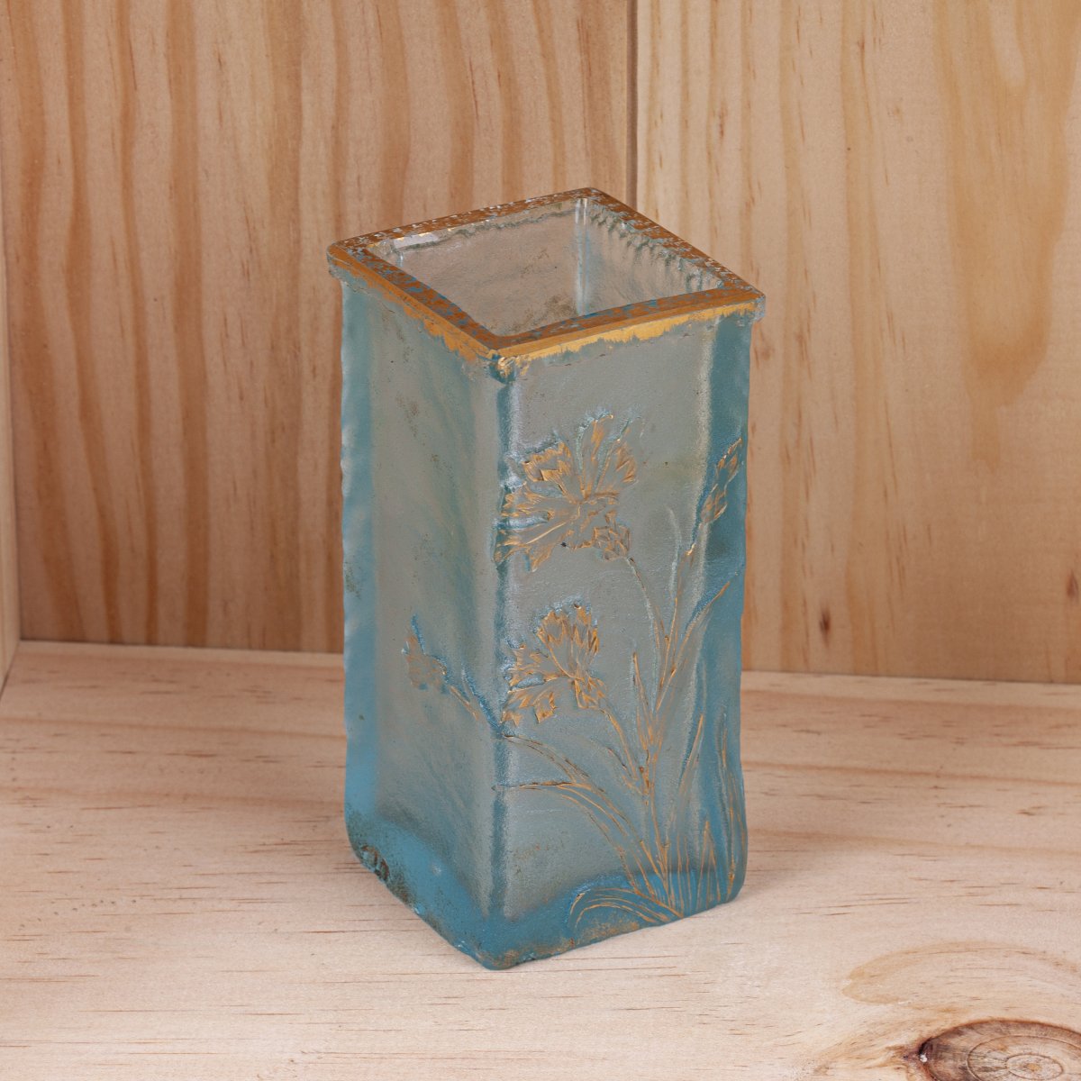 Une Petite Vase Daum Nancy de Style Art Nouveau-photo-4