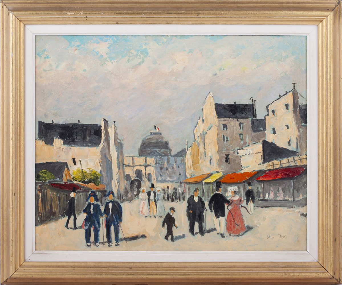 Elie-anatole Pavil (french, 1873-1948) Paris-photo-2