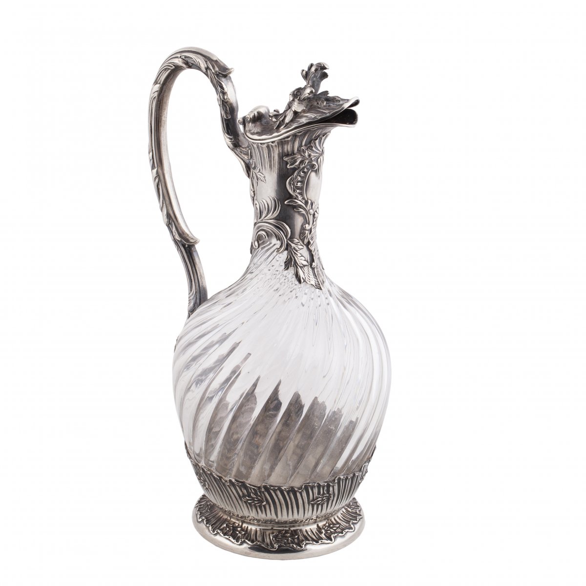 A Beautiful French Rococo Claret Jug-photo-2