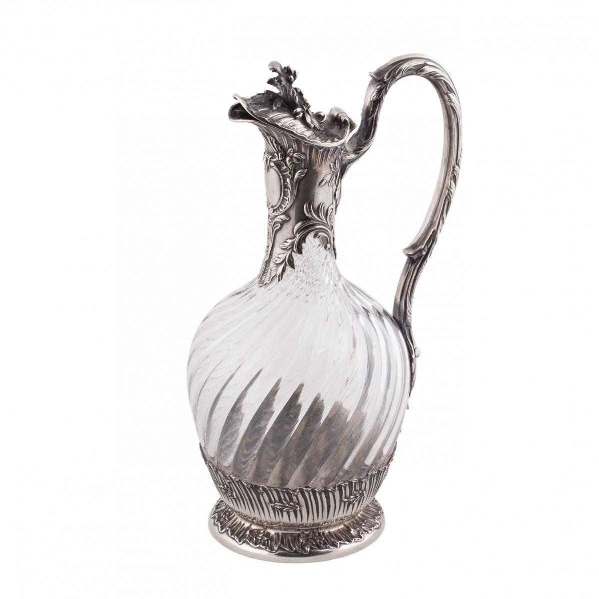A Beautiful French Rococo Claret Jug