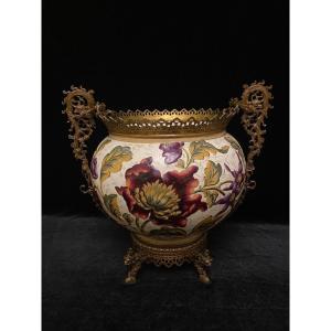 Luneville Porcelain Jardiniere