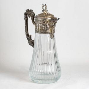 Emile Puiforcat - Silver Wine Decanter With Cooler