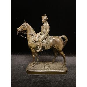 Napoleon Bronze Sculpture, Signed Je Masson