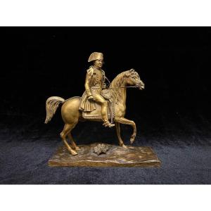 Napoleon à cheval, bronze