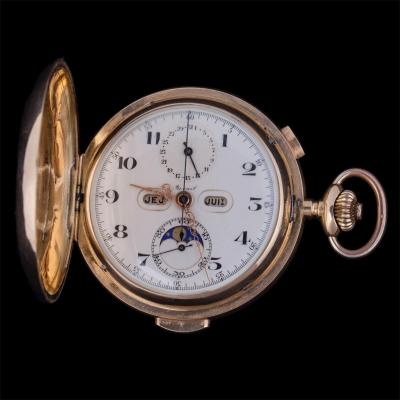 18k Gold Quarter Repeater With Chronograph