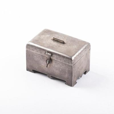 Silver Russian Coin Box 1895