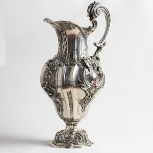 A Sterling Silver Water Pitcher