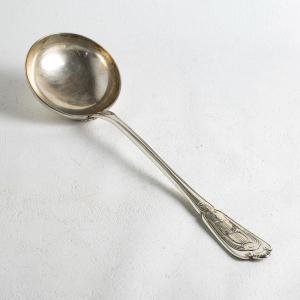 Neoclassical Style Solid Silver Ladle