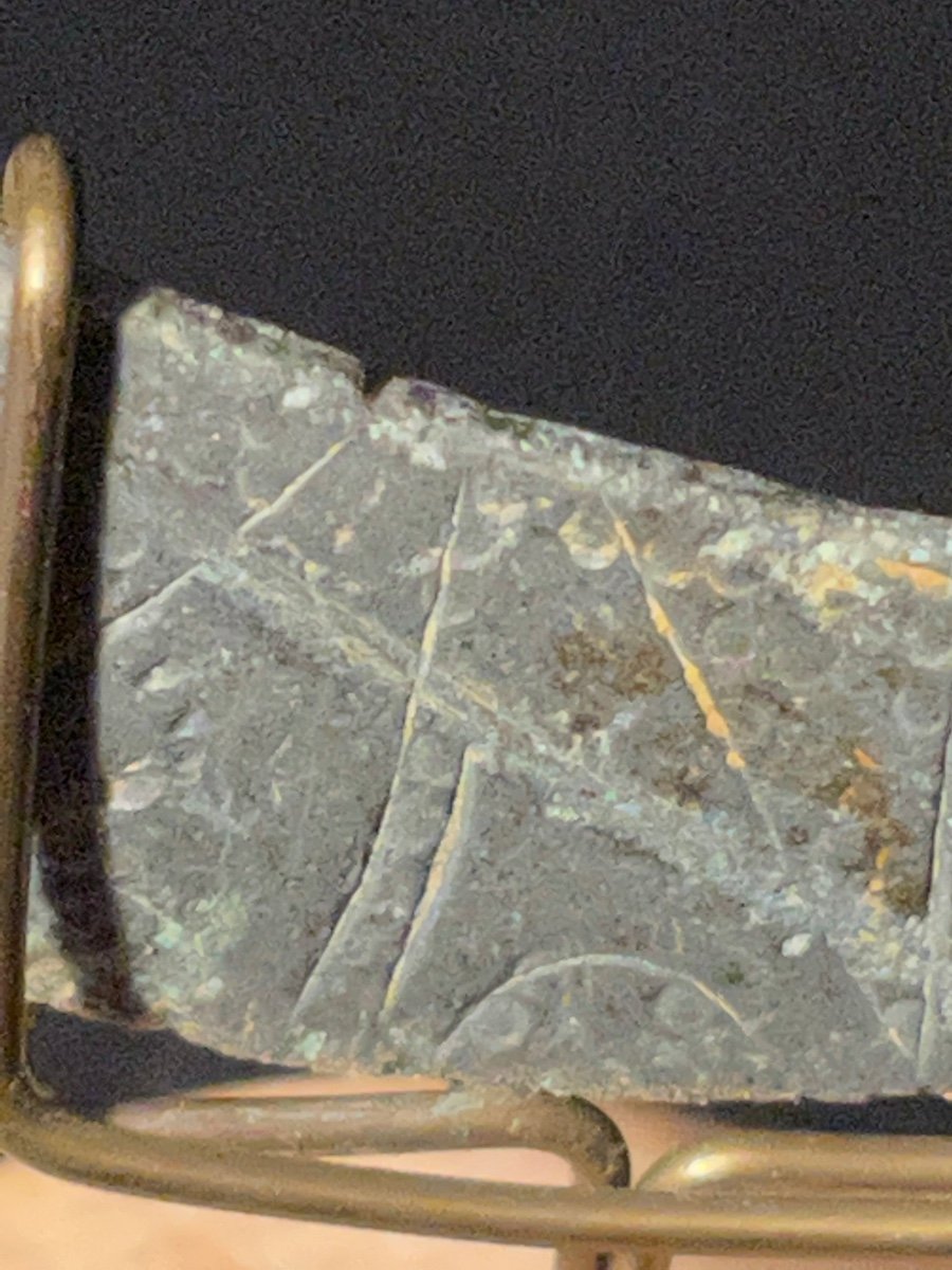 Bronze Fragment. "roman Tool"-photo-4