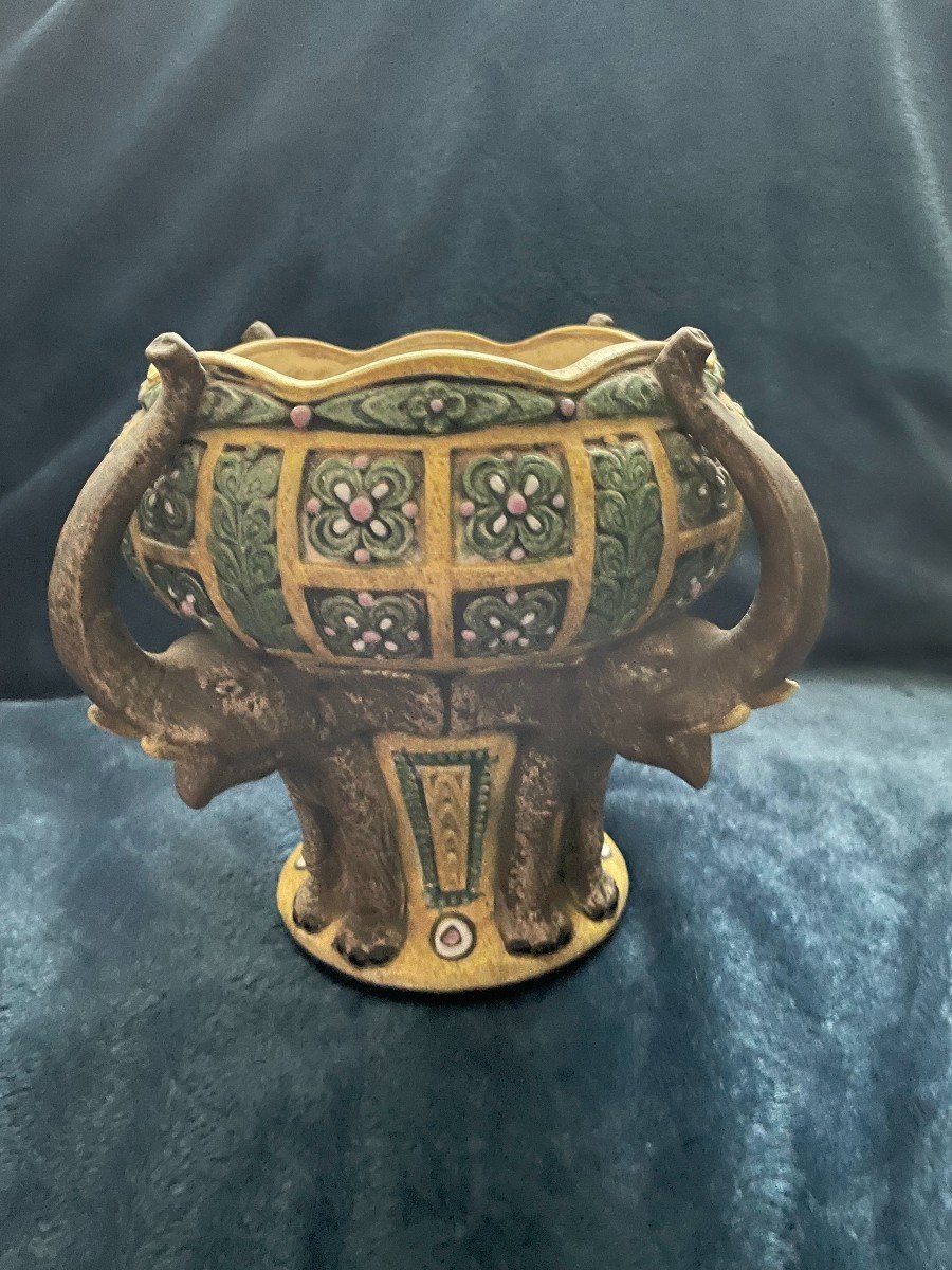 Amphora   Vase Aux Elephants-photo-1