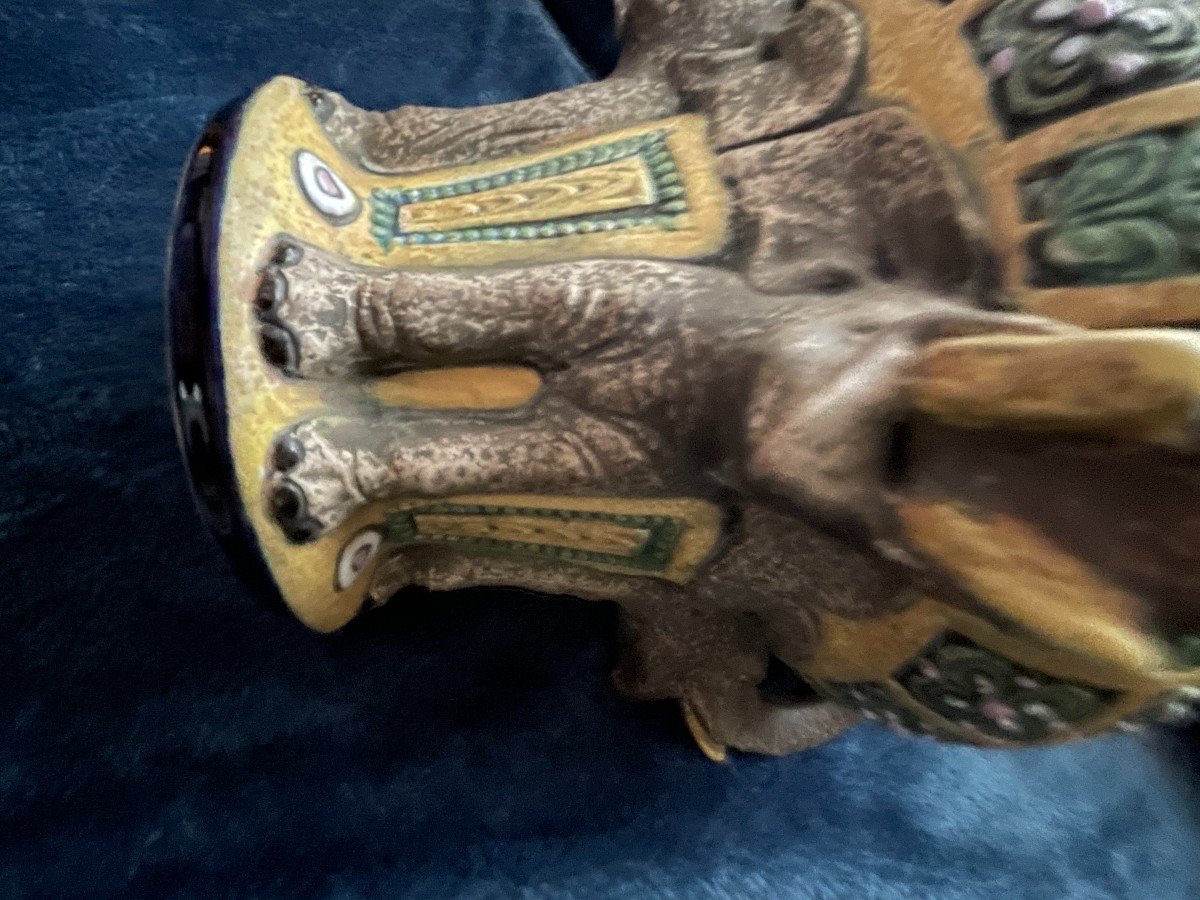 Amphora   Vase Aux Elephants-photo-5