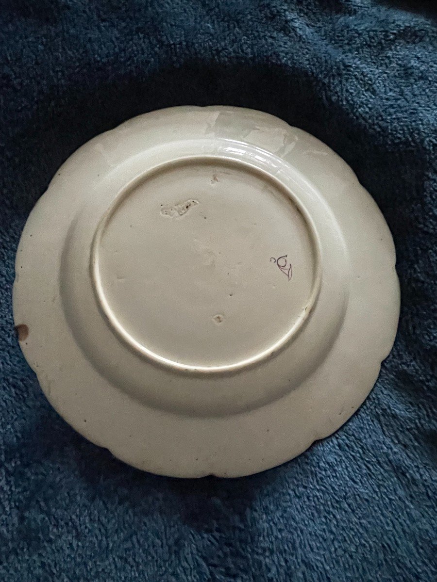 Chantilly Assiette Fleurs-photo-6