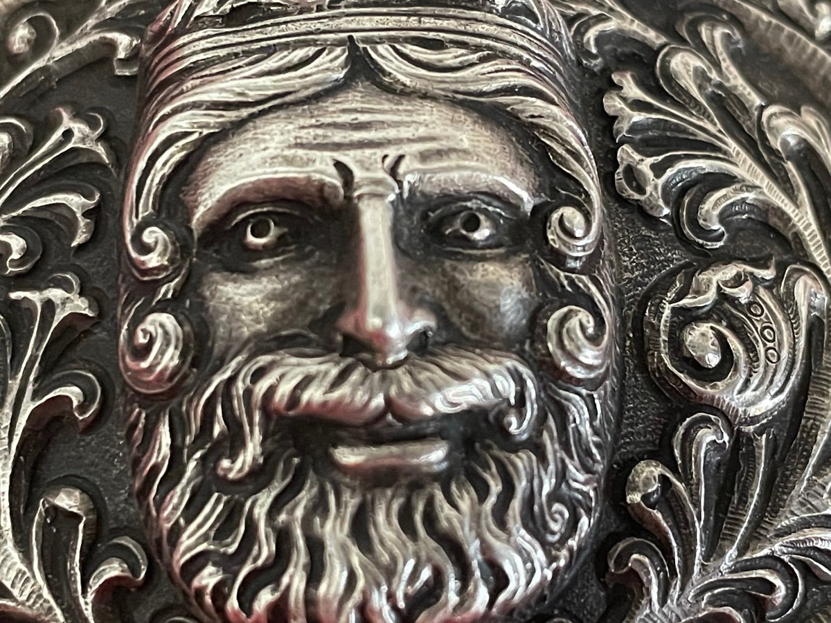 Boucle Ancienne Tete Viking