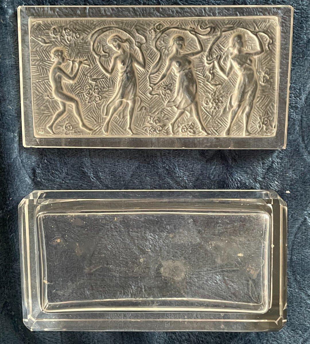Coffret En Verre  Decor Antique-photo-2