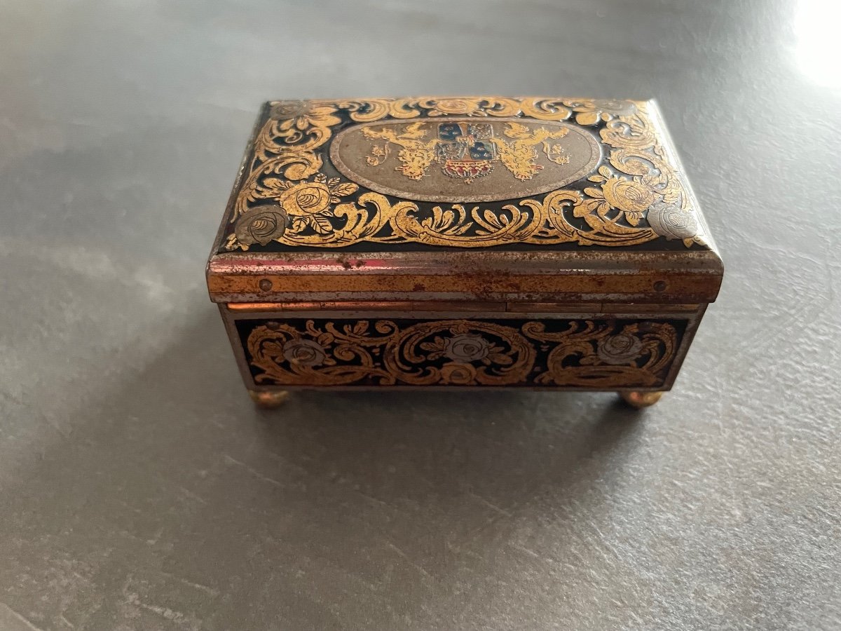 Steel Marquetry Box By Emil Olsson - Eskilstuna-photo-4