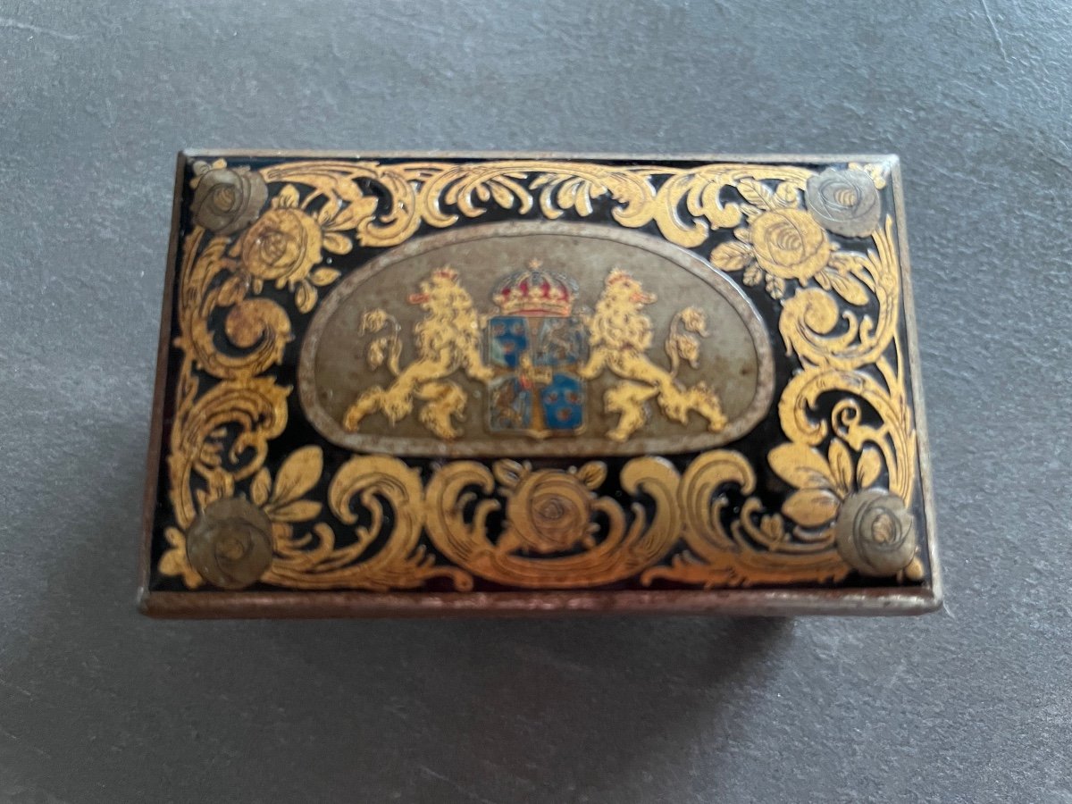 Steel Marquetry Box By Emil Olsson - Eskilstuna