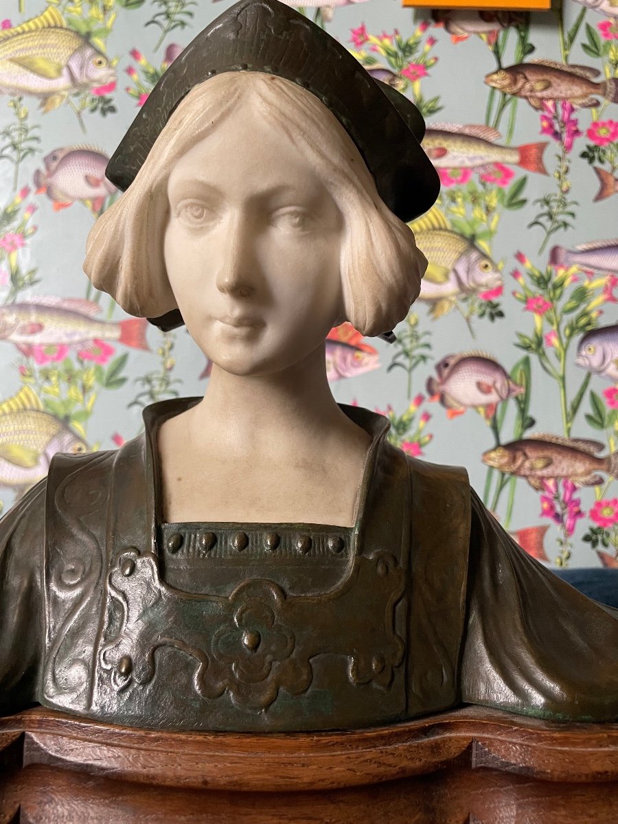 Bust. Verona Bronze. Marble-photo-3