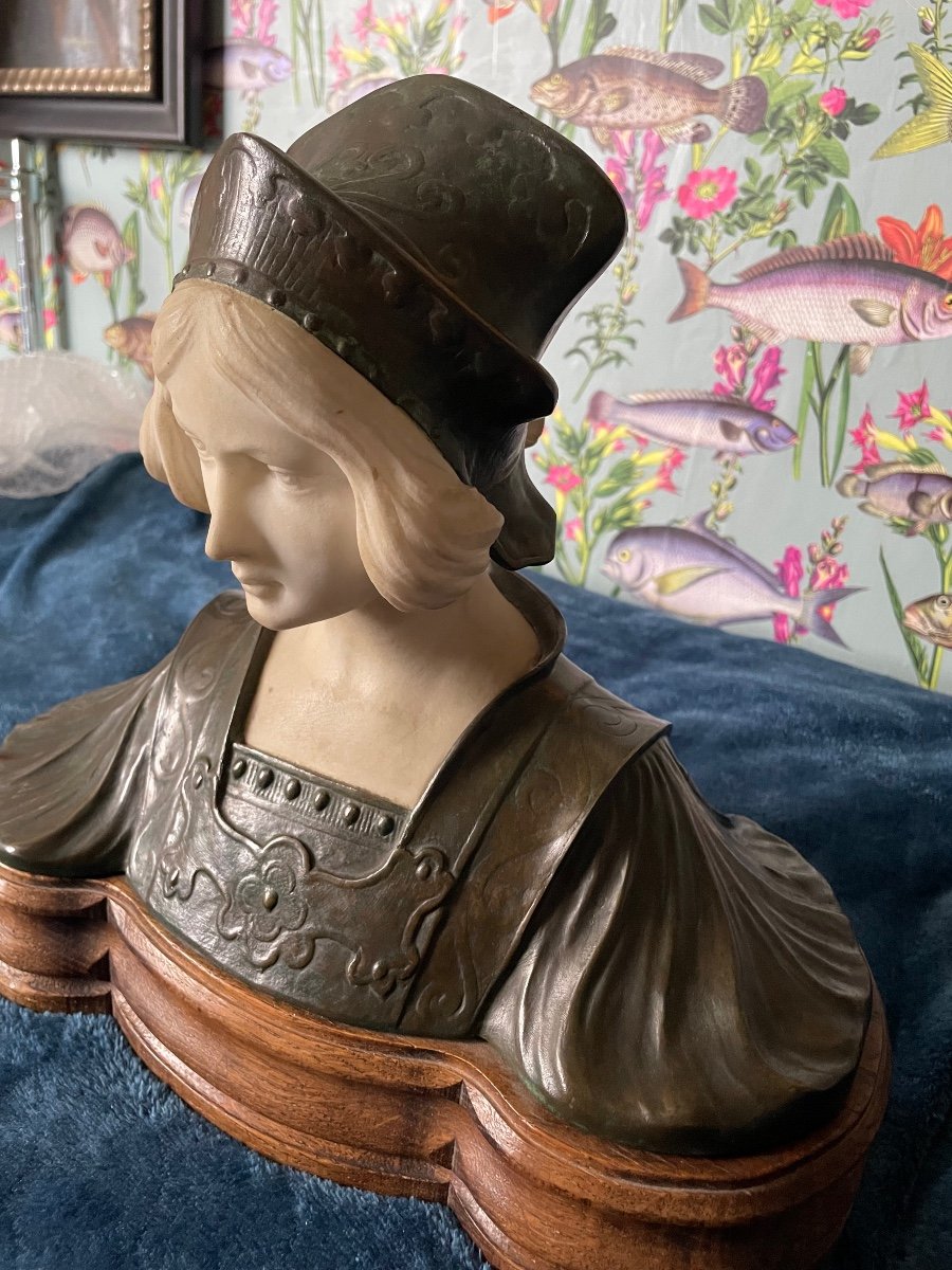 Bust. Verona Bronze. Marble-photo-4