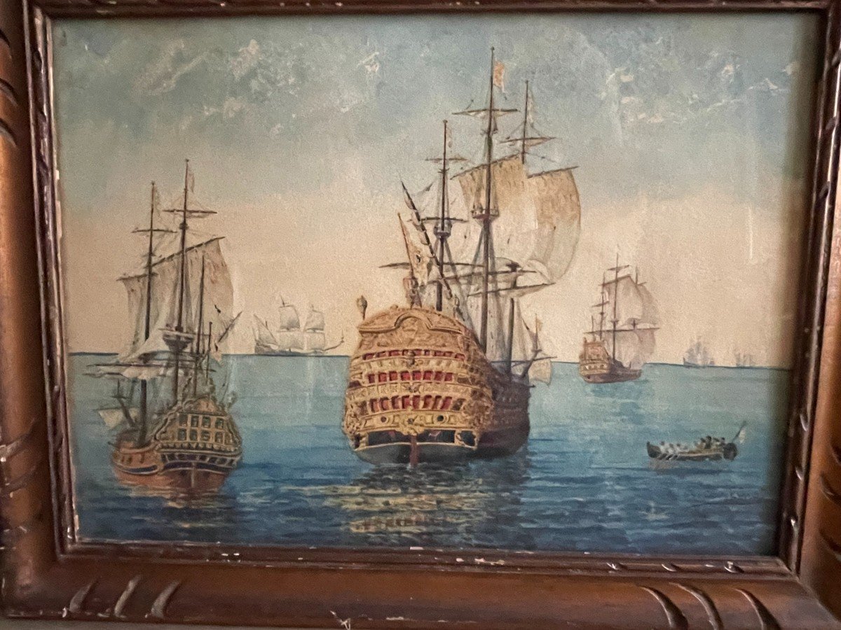 Marine Watercolor A -courlinat