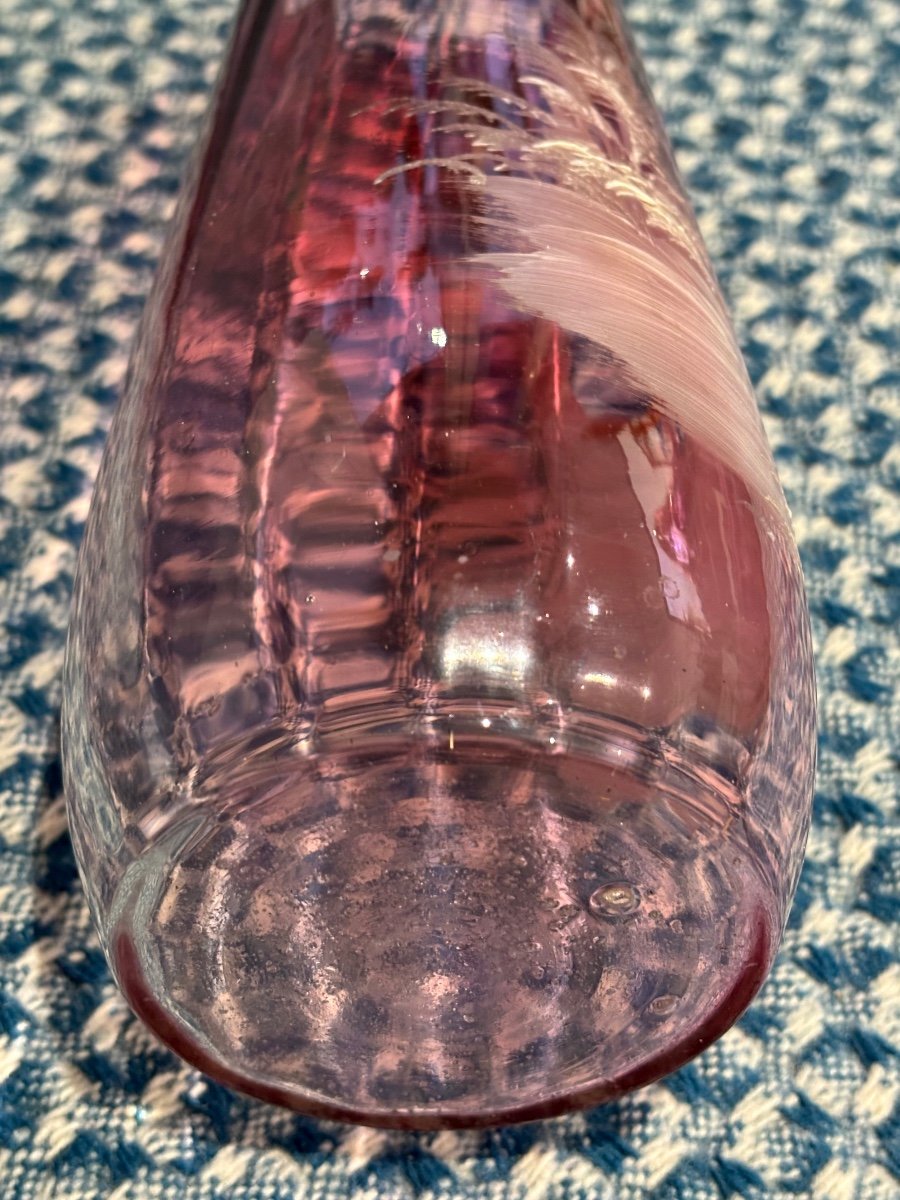 Vase émaillé. Décor Lutin -photo-2