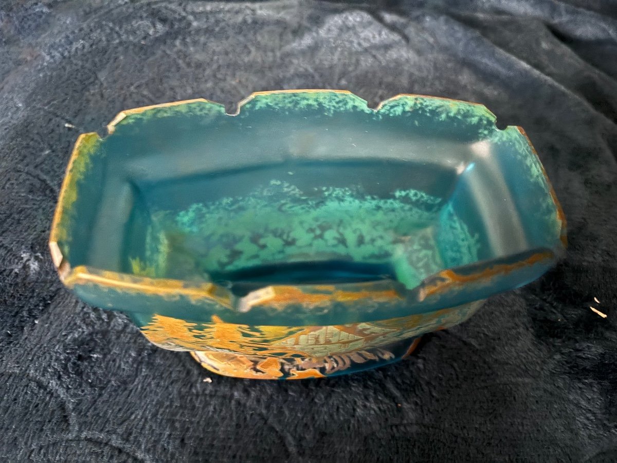 Enameled. Mini Mill Decor Planter-photo-2