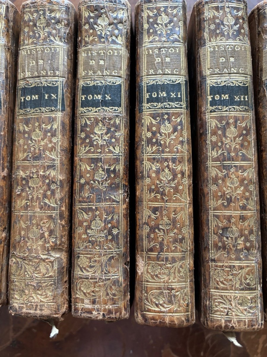 Abrégé Chronologique De l'Histoire De France. 1755-photo-4