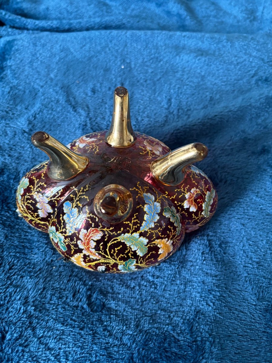 Mini Jardinière émaillé. Pr Moser-photo-5