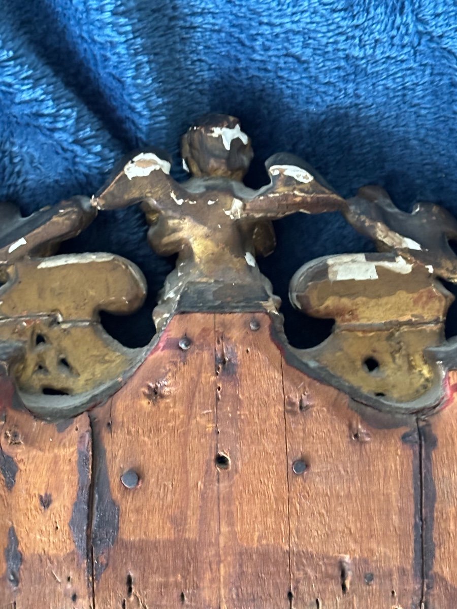 Magnifique Miroir XVIII-photo-8