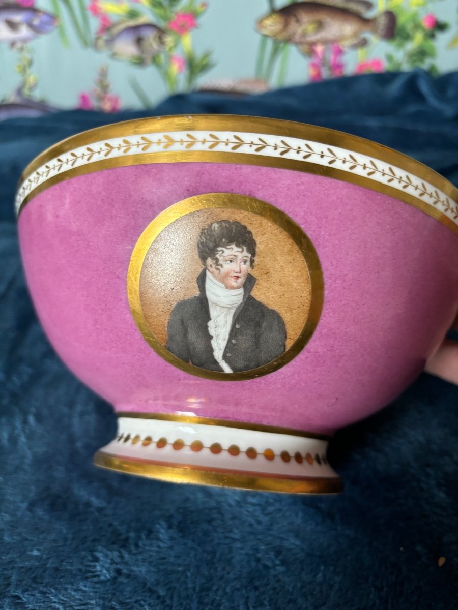 Bol- Porcelaine De Paris - 19ème-photo-3
