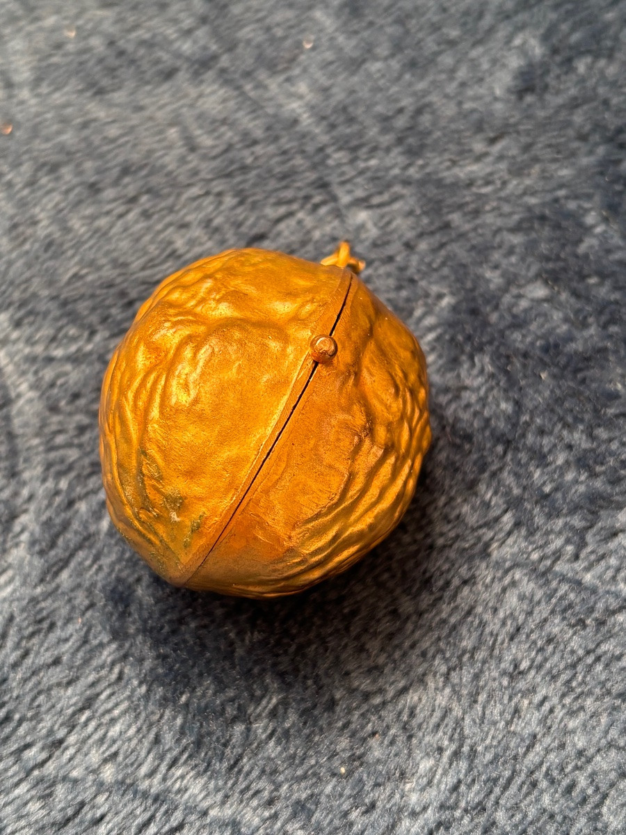 Noix Miniature  « poudrier « -photo-2