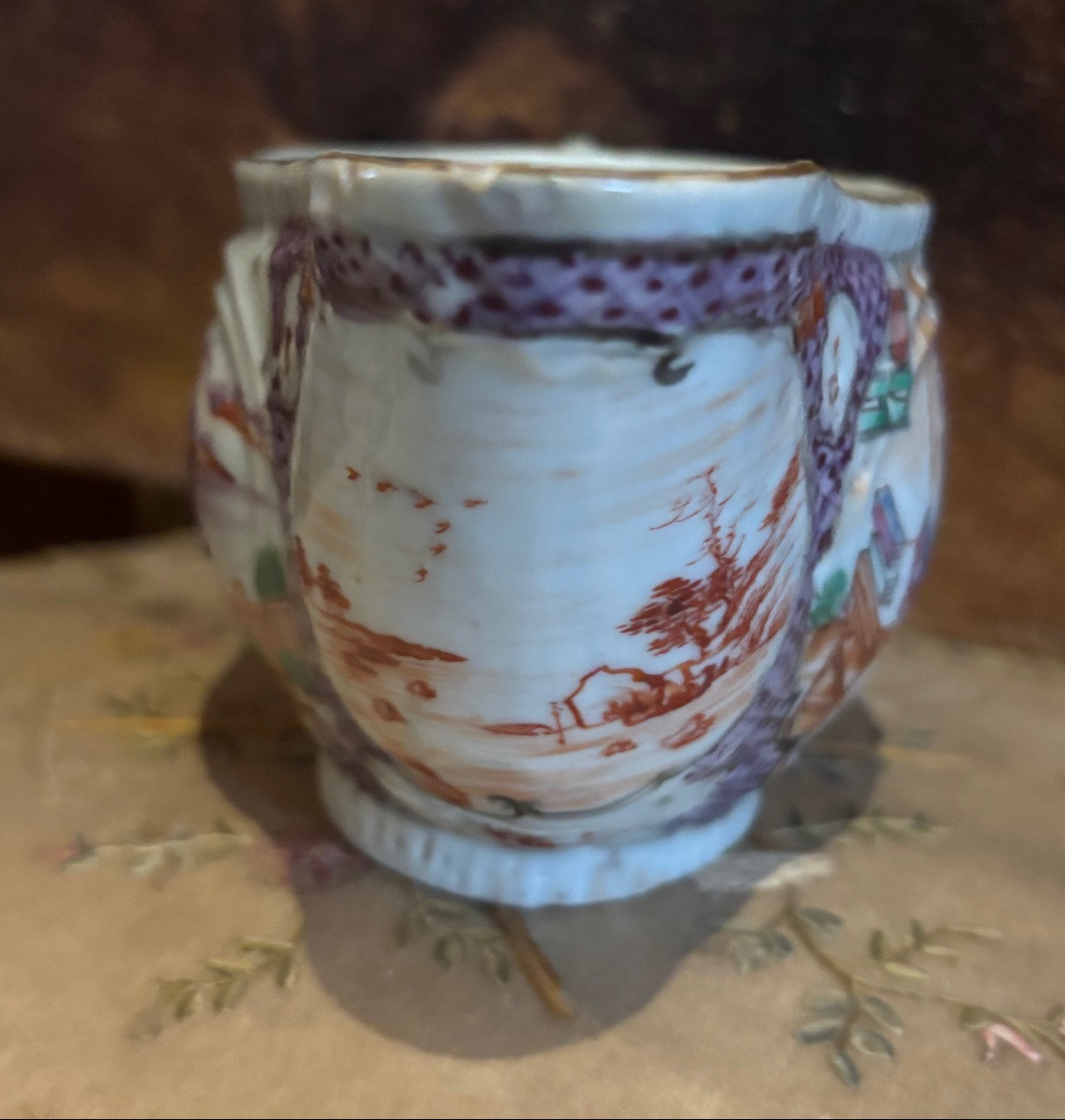 Bourdaloue. Porcelaine xviiii.   Personnages-photo-2