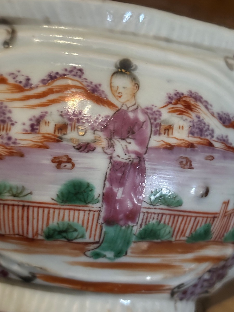 Bourdaloue. Porcelaine xviiii.   Personnages-photo-3