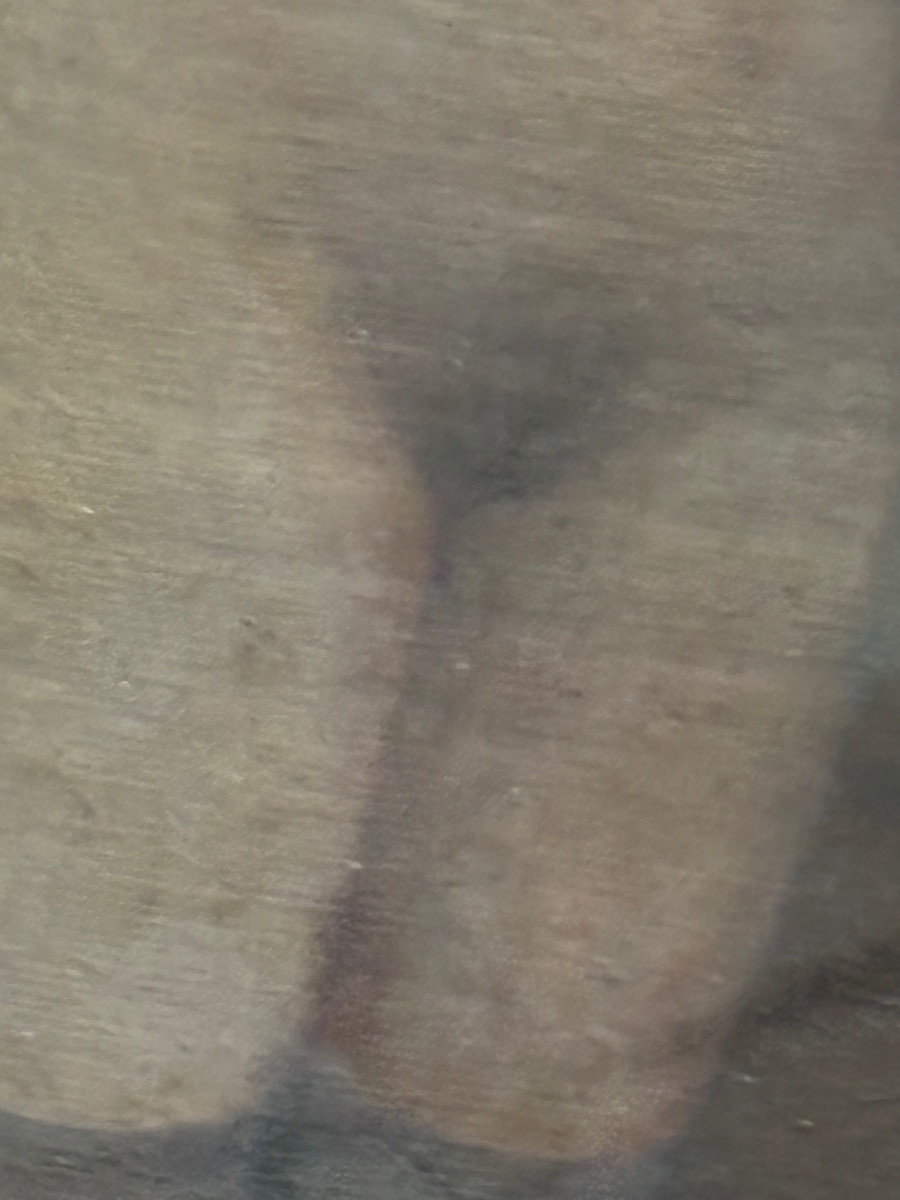 Huile sur papier.    Prostituee -photo-2