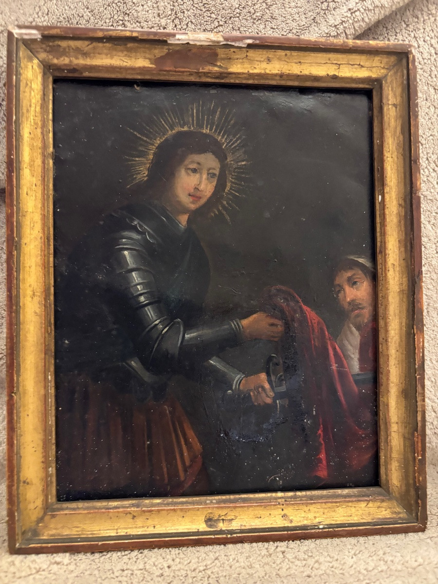 Saint Martin Sharing His Cloak-photo-2