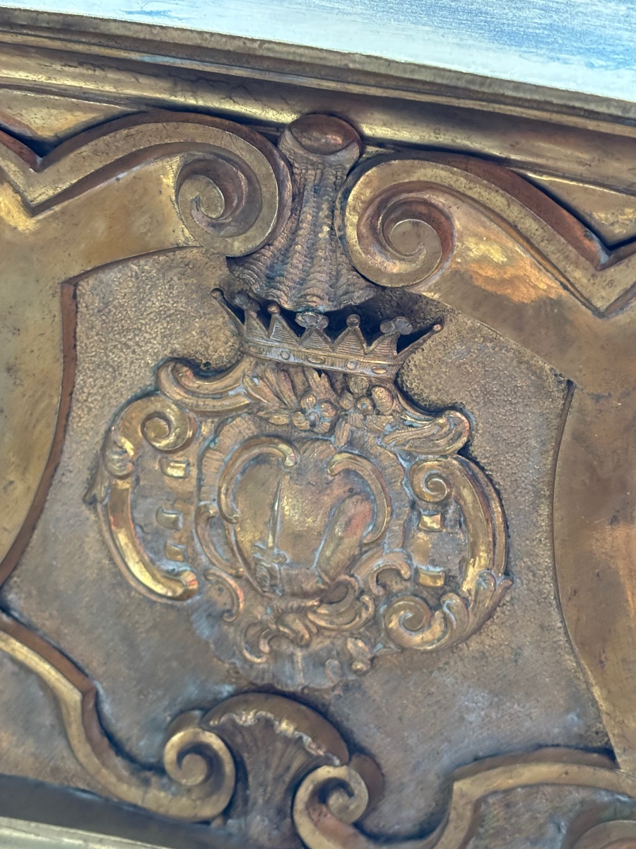 Support bronze. Armoirie -photo-2