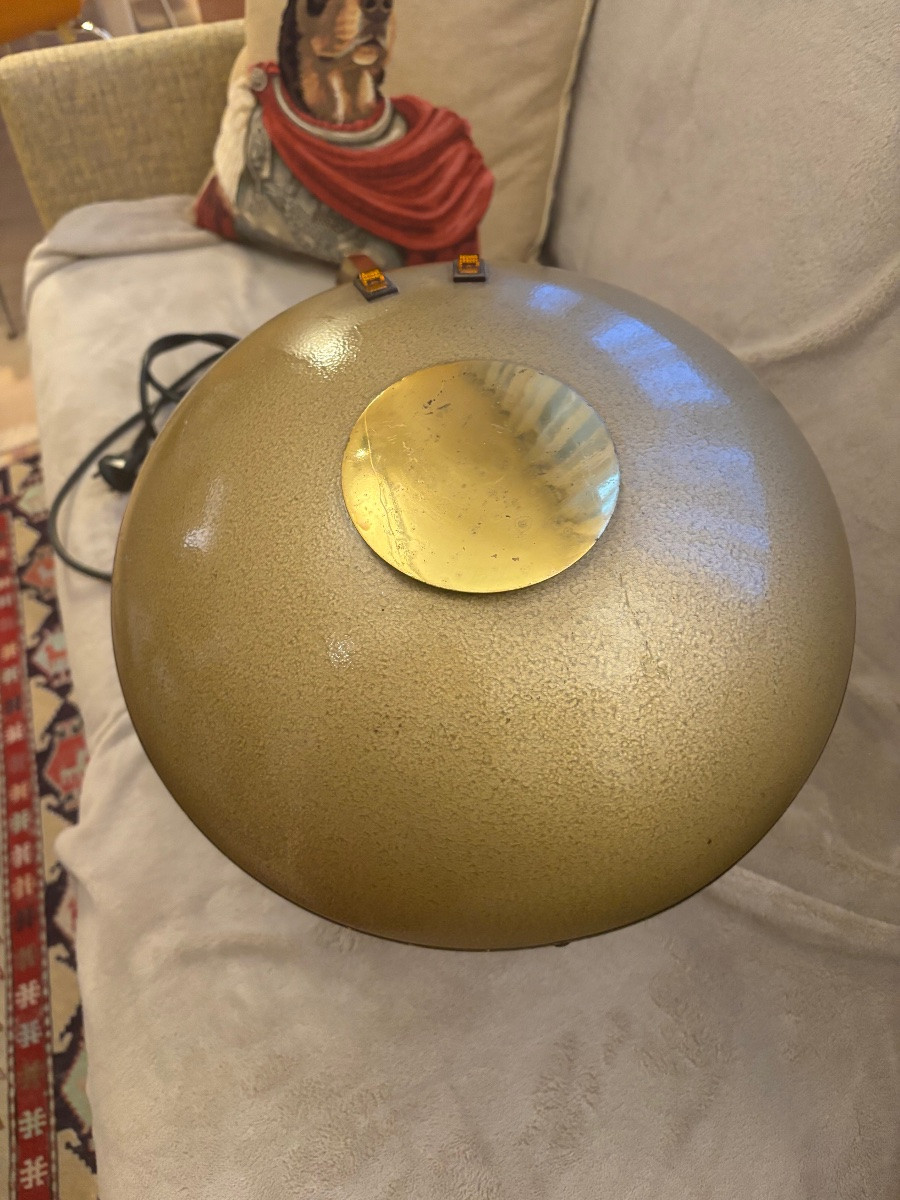 Mid-century French Modernist Desk Lamp Ferdinand Solere-photo-3