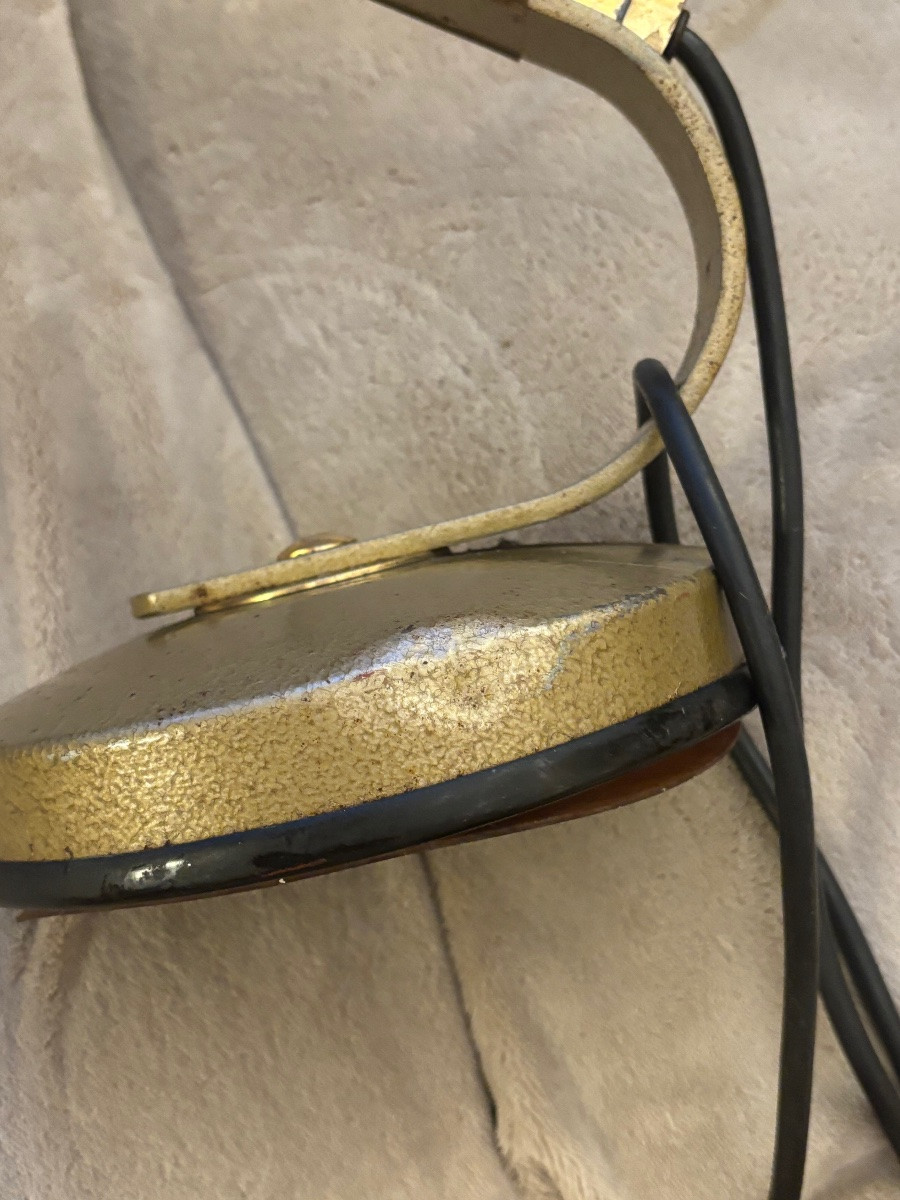Mid-century French Modernist Desk Lamp Ferdinand Solere-photo-5