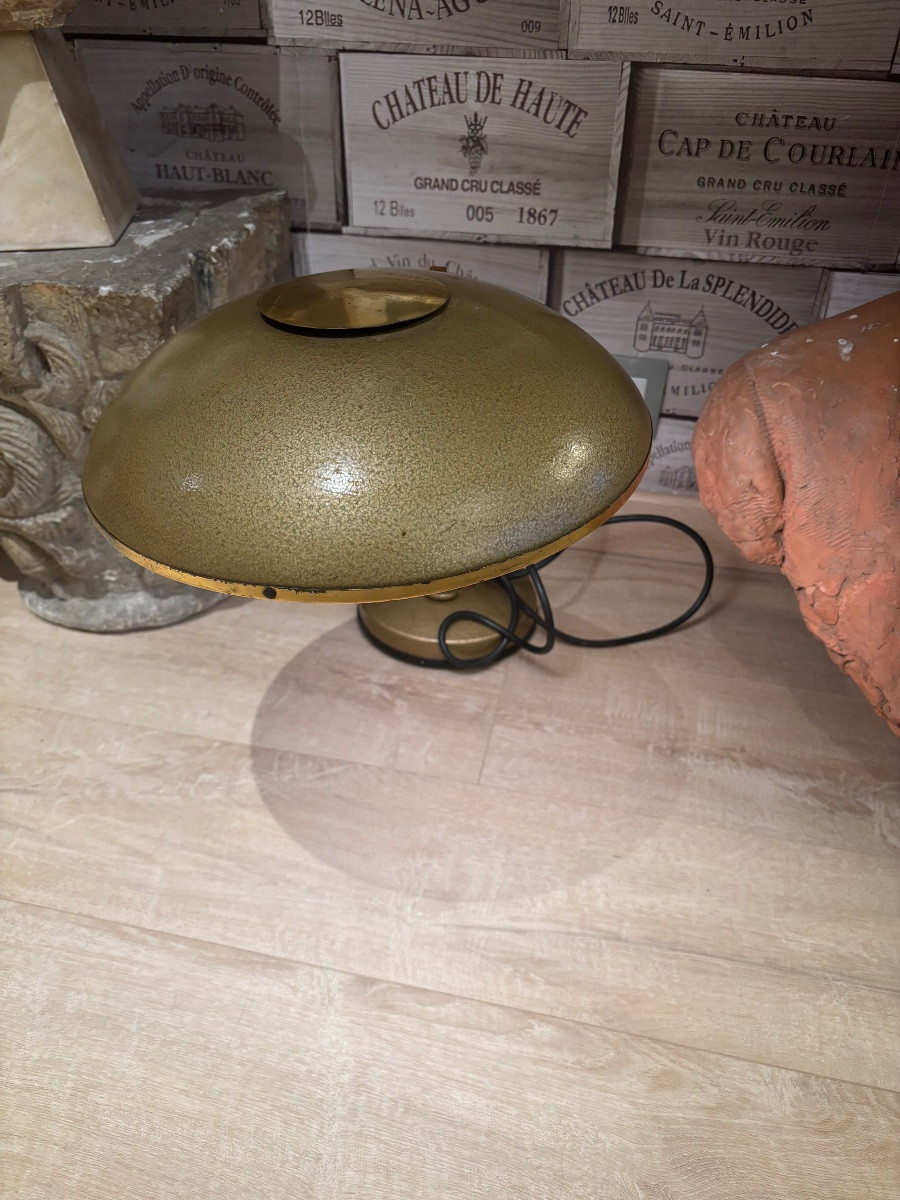 Mid-century French Modernist Desk Lamp Ferdinand Solere-photo-7