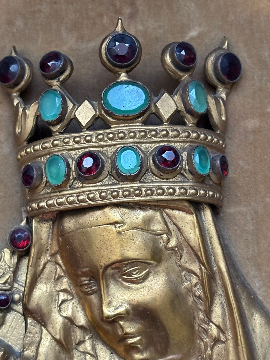 Attribué à BUCCELLATI - VIERGE A L ENFANT -photo-1