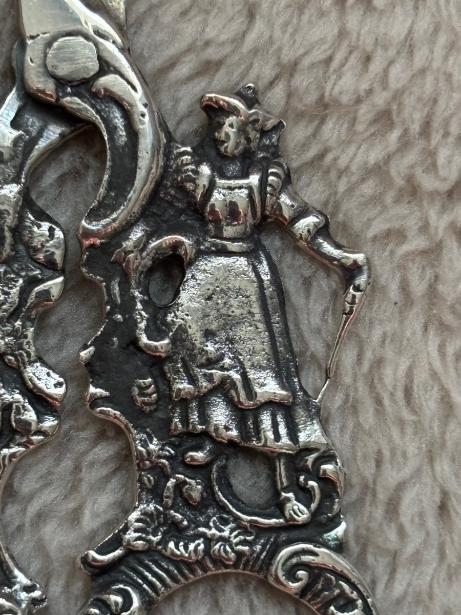 Silver Wedding Scissors -photo-2